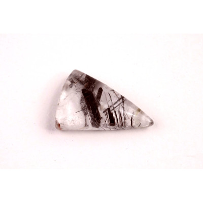 Kabošon Black Rutile č.6182 (19x13x6mm)