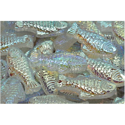 Korálky ryba pstruh č.5785 (24x10mm)