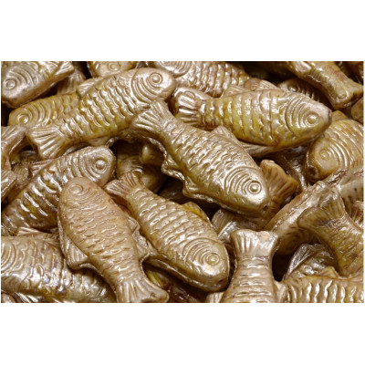 Korálky ryba pstruh č.5789 (24x10mm)