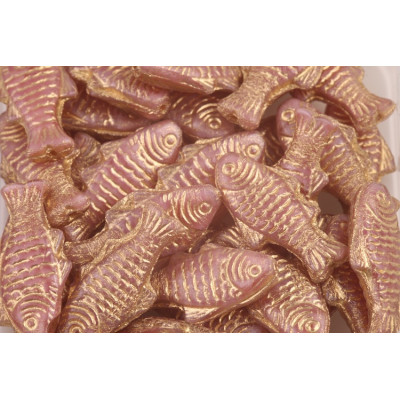 Korálky ryba pstruh č.5788 (24x10mm)