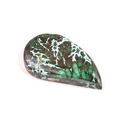 Kabošon Malachite Chrysocolla č.6215 (42x25x7mm)