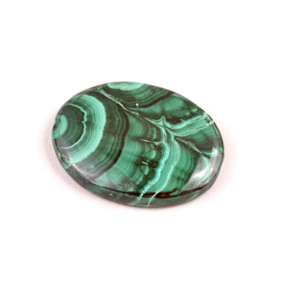 Kabošon Malachite č.6234 (33x25x6mm)
