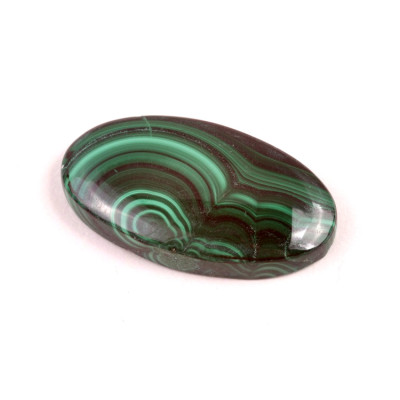 Kabošon Malachite č.6235 (38x21x7mm)