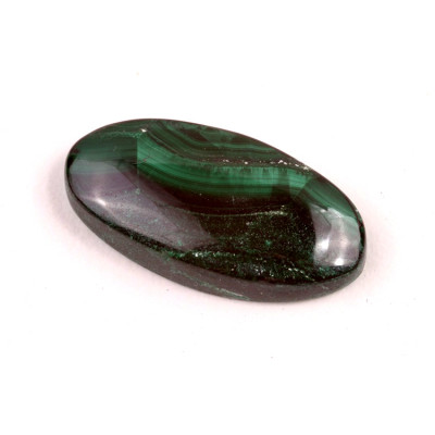Kabošon Malachite č.6254 (31x16x6mm)