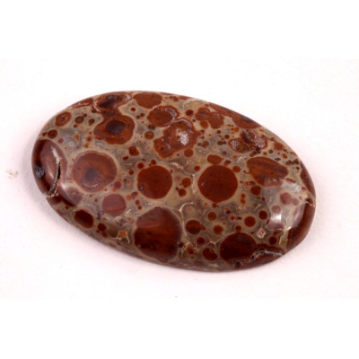 Kabošon Asteroid Jaspis č.6264 (36x22x6mm)