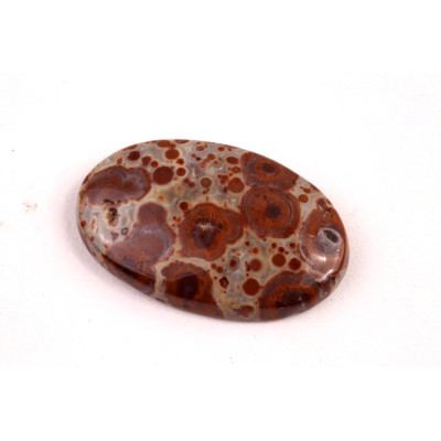 Kabošon Asteroid Jaspis č.6270 (28x18x5mm)