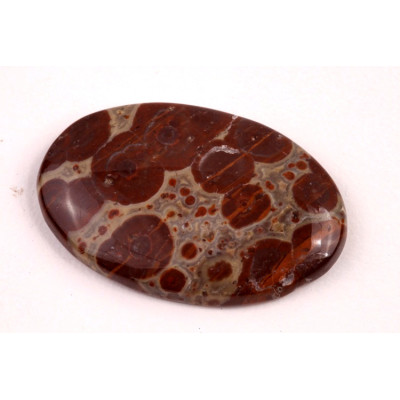 Kabošon Asteroid Jaspis č.6272 (35x23x5mm)