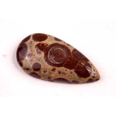 Kabošon Asteroid Jaspis č.6273 (34x19x6mm)