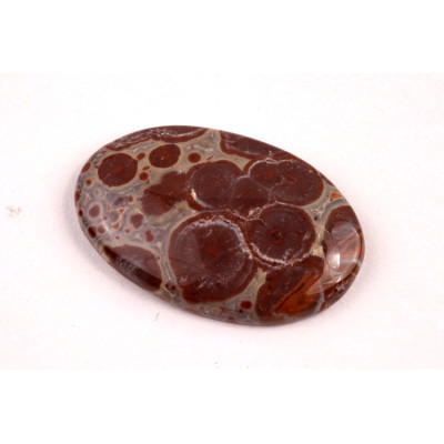 Kabošon Asteroid Jaspis č.6276 (30x19x5mm)