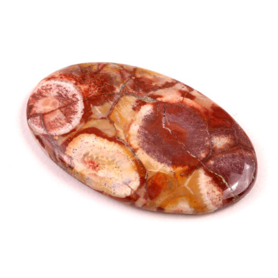 Kabošon Birds Eye Jaspis č.6279 (49x30x6mm)