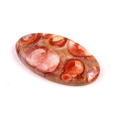 Kabošon Birds Eye Jaspis č.6283 (43x24x7mm)