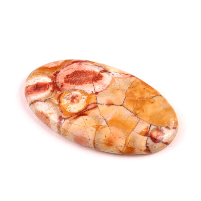 Kabošon Birds Eye Jaspis č.6284 (45x26x6mm)