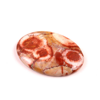 Kabošon Birds Eye Jaspis č.6300 (39x26x6mm)