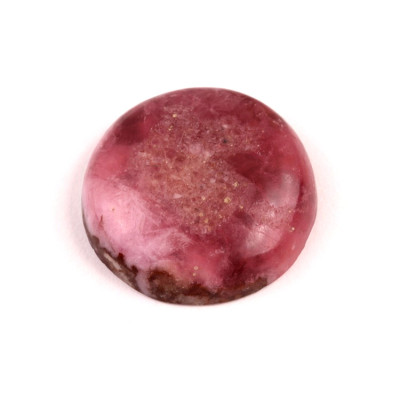 Kabošon Cobalt Calcite Quartz č.6307 (30x8mm)