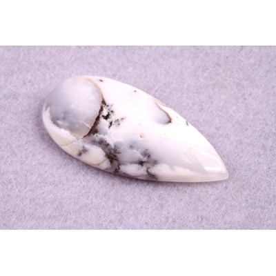 Kabošon Dendrite Opal č.856 (41x20x6mm)