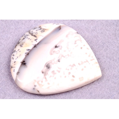 Kabošon Dendrite Opal č.1344 (44x40x5mm)