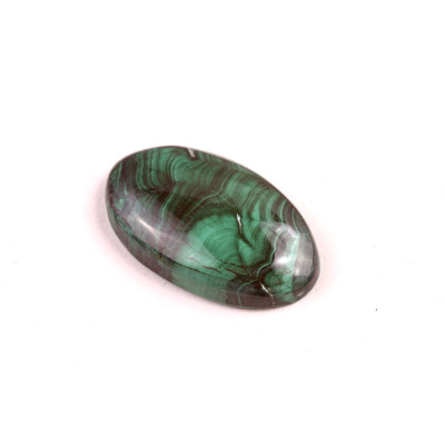 Kabošon Malachite č.4687 (27x16x6mm)