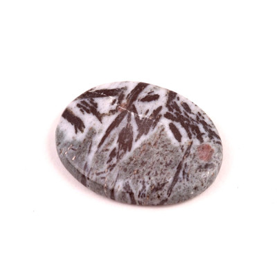 Kabošon Hornblende č.6352 (24x27x5mm)