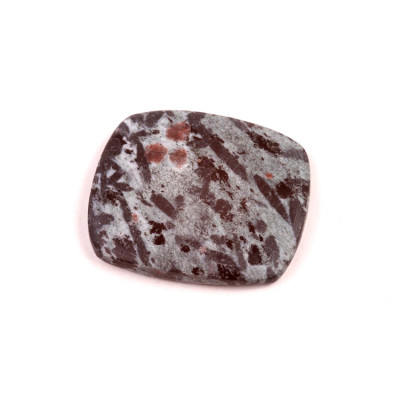 Kabošon Hornblende č.6356 (30x27x4mm)