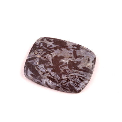 Kabošon Hornblende č.6360 (31x25x5mm)