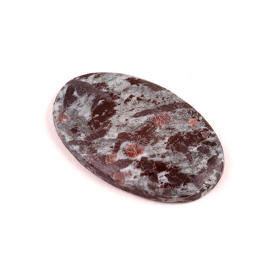 Kabošon Hornblende č.6366 (38x24x5mm)