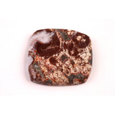 Kabošon Mushroom Green Jade č.6411 (25x24x4mm)