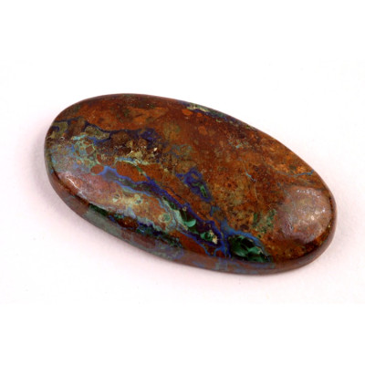 Kabošon Azurite Shattuckite č.6429 (37x20x6mm)