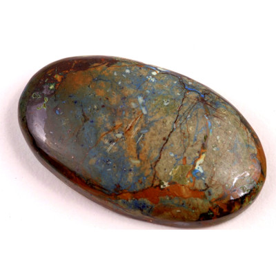 Kabošon Azurite Shattuckite č.6431 (42x25x8mm)