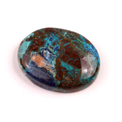 Kabošon Azurite Shattuckite č.6435 (32x25x8mm)