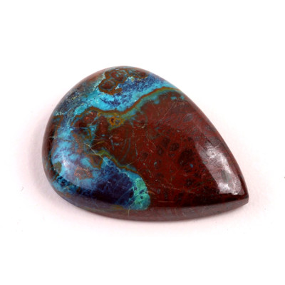 Kabošon Azurite Shattuckite č.6439 (35x26x8mm)