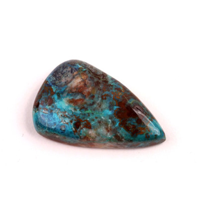 Kabošon Azurite Shattuckite č.6441 (32x21x7mm)