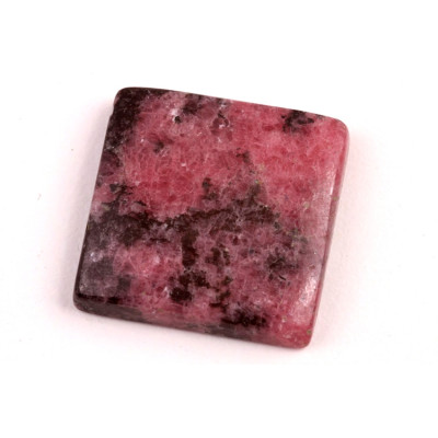 Kabošon  Růžový Rhodonit č.6471 (25x25x6mm)