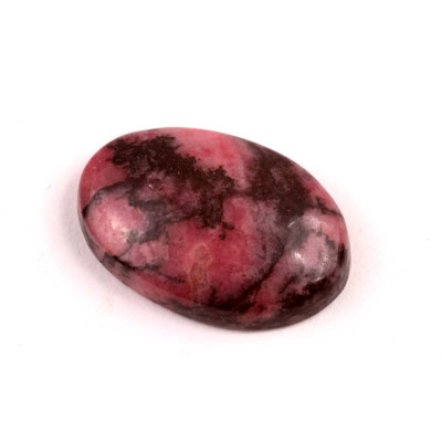 Kabošon  Růžový Rhodonit č.6474 (30x20x7mm)