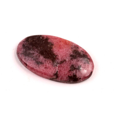 Kabošon  Růžový Rhodonit č.6475 (32x18x5mm)