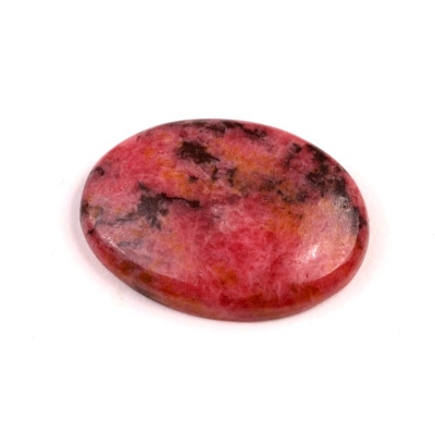 Kabošon  Růžový Rhodonit č.6476 (31x22x6mm)