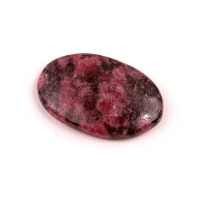 Kabošon  Růžový Rhodonit č.6480 (30x19x5mm)