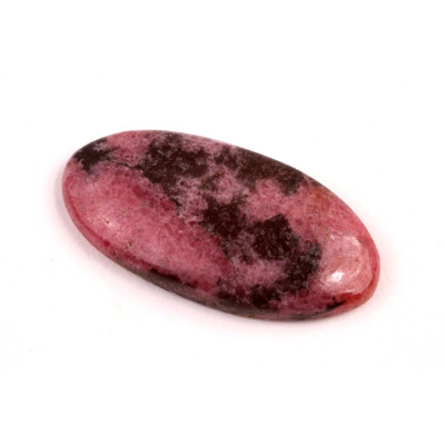 Kabošon  Růžový Rhodonit č.6485 (35x17x5mm)