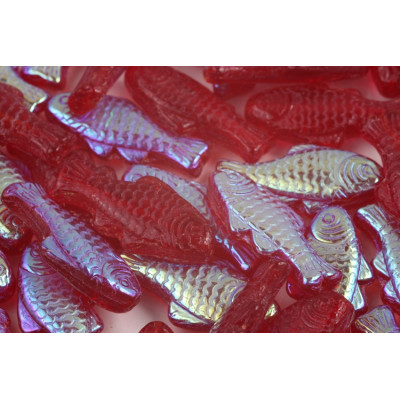 Korálky ryba pstruh č.5799 (24x10mm)