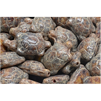 Korálky želva č.5804 (19x14mm)