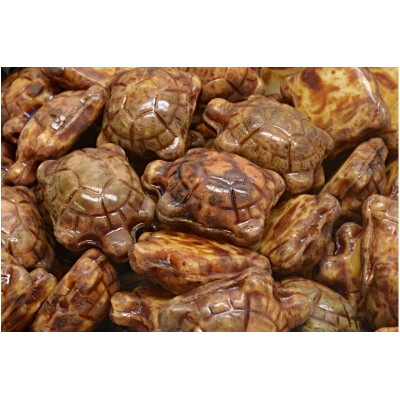 Korálky želva č.5808 (19x14mm)