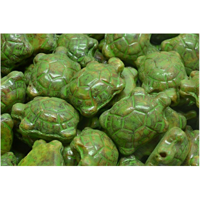 Korálky želva č.5811 (19x14mm)