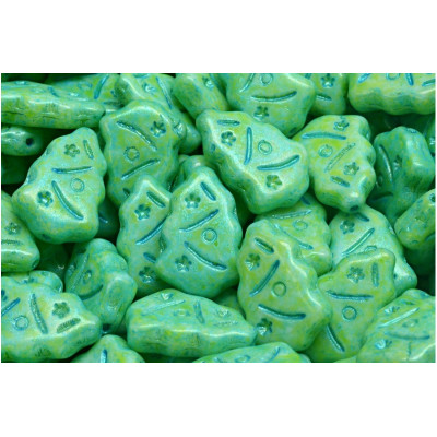 Korálky Vánoční stromeček 5816 (17x12 mm)