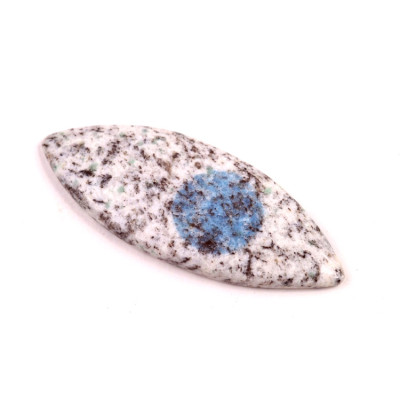 Kabošon  Jaspis K2 č.6563 (40x16x5mm)