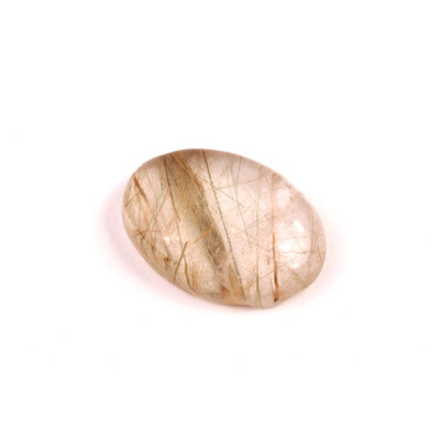 Kabošon  Zelený Rutil č.6588 (24x17x7mm)