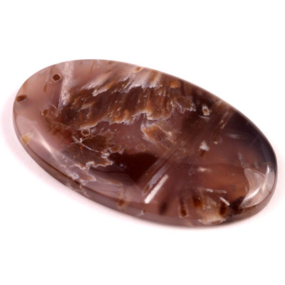 Kabošon Turecký Tyčinkový Achát č.6595 (53x30x7mm)