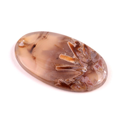 Kabošon Turecký Tyčinkový Achát č.6602 (43x25x6mm)