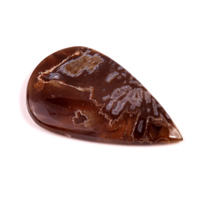 Kabošon Turecký Tyčinkový Achát č.6608 (45x28x5mm)