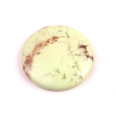 Kabošon Citronový Chrysopras č.6697 (31x6mm)