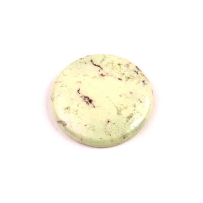 Kabošon Citronový Chrysopras č.6699 (25x5mm)