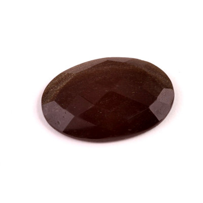 Kabošon Broušený Zlatý Obsidián č.6740 (33x23x6mm)